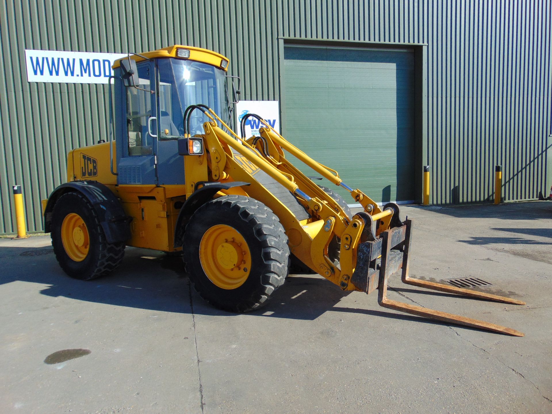 JCB 411 Loader ONLY 7,122 HOURS! - Image 3 of 21