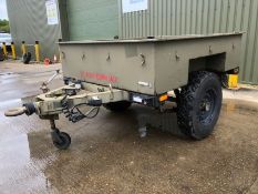 Reynolds Boughton Wide Track Land Rover Trailer with Drop Tail Gate