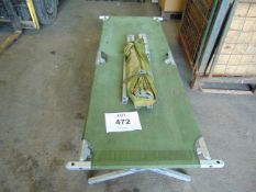 2X MOD ISSUE LIGHWEIGHT CAMP BEDS SERVICEABLE CONDITION.