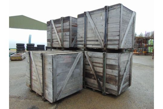 You are bidding on Qty 5 x Heavy Duty Engine Shipping Crates ...