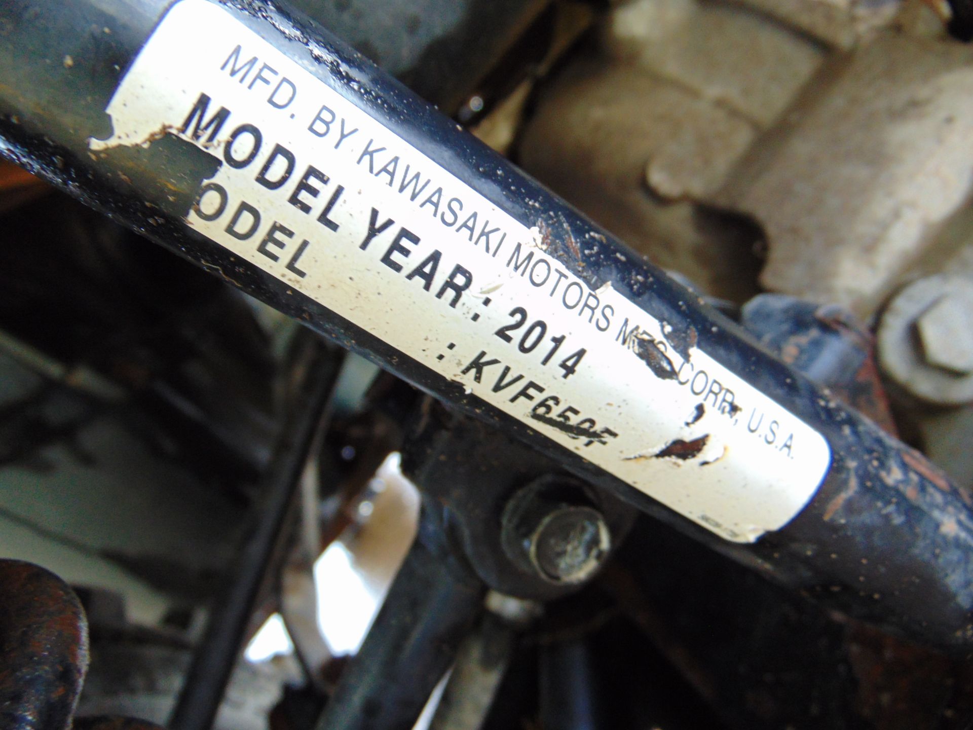 2014 Kawasaki KVF 650F 4WD Quad Bike ONLY 2,584 HOURS! - Image 14 of 18