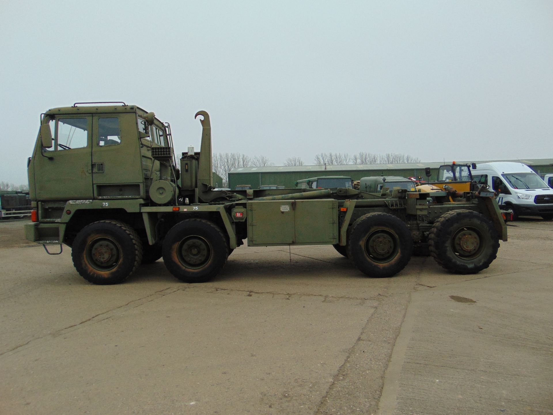 DAF 8x6 DROPS Multilift LHD Hook Loader - Image 4 of 28