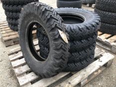 5 x Goodyear 6.50-16 Hi-Miler Xtra Grip Tyres