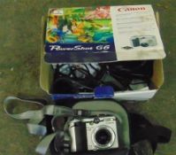 Cannon Power shot G6 Digital Camera c/w accessories