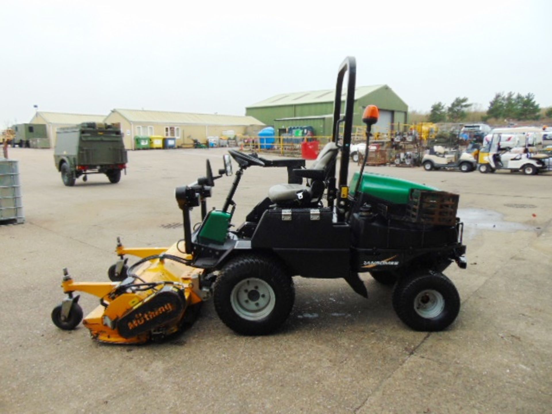 2014 Ransomes HR300 C/W Muthing Outfront Flail Mower ONLY 2,258 HOURS! - Bild 4 aus 19