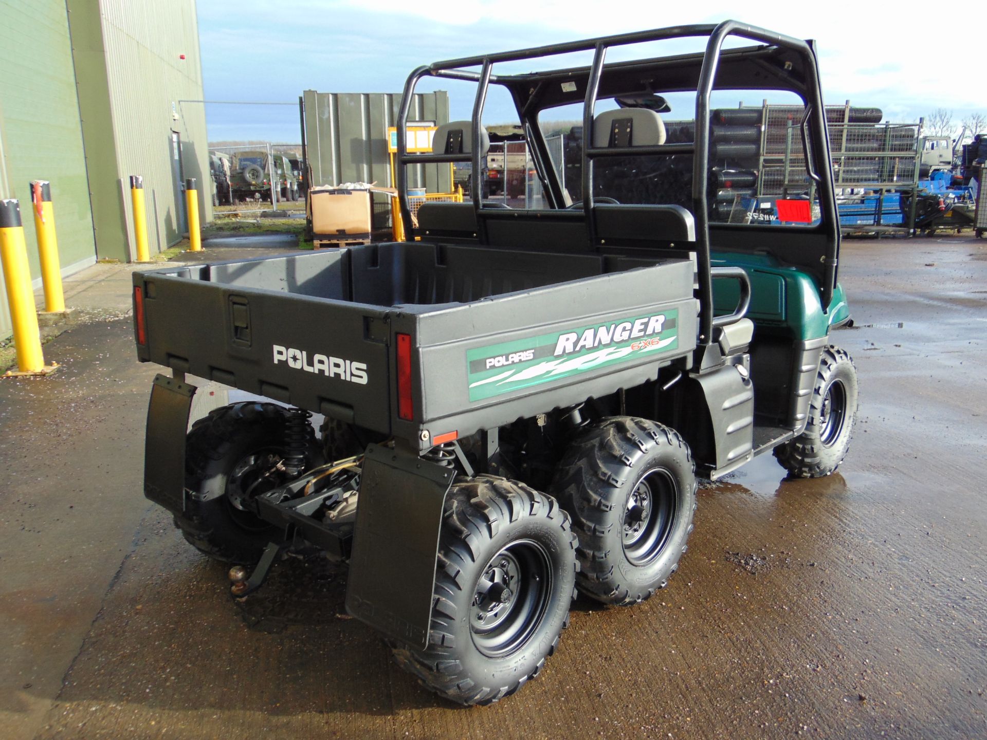 Polaris 6x6 800 EFI Ranger Utility Vehicle ONLY 280 HOURS from Govt Dept - Image 4 of 19
