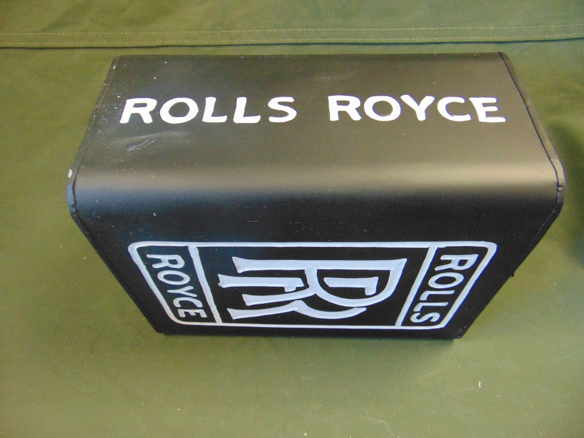 ROLLS ROYCE 1 GALL PETROL/OIL CAN WITH BRASS CAP - Image 3 of 4