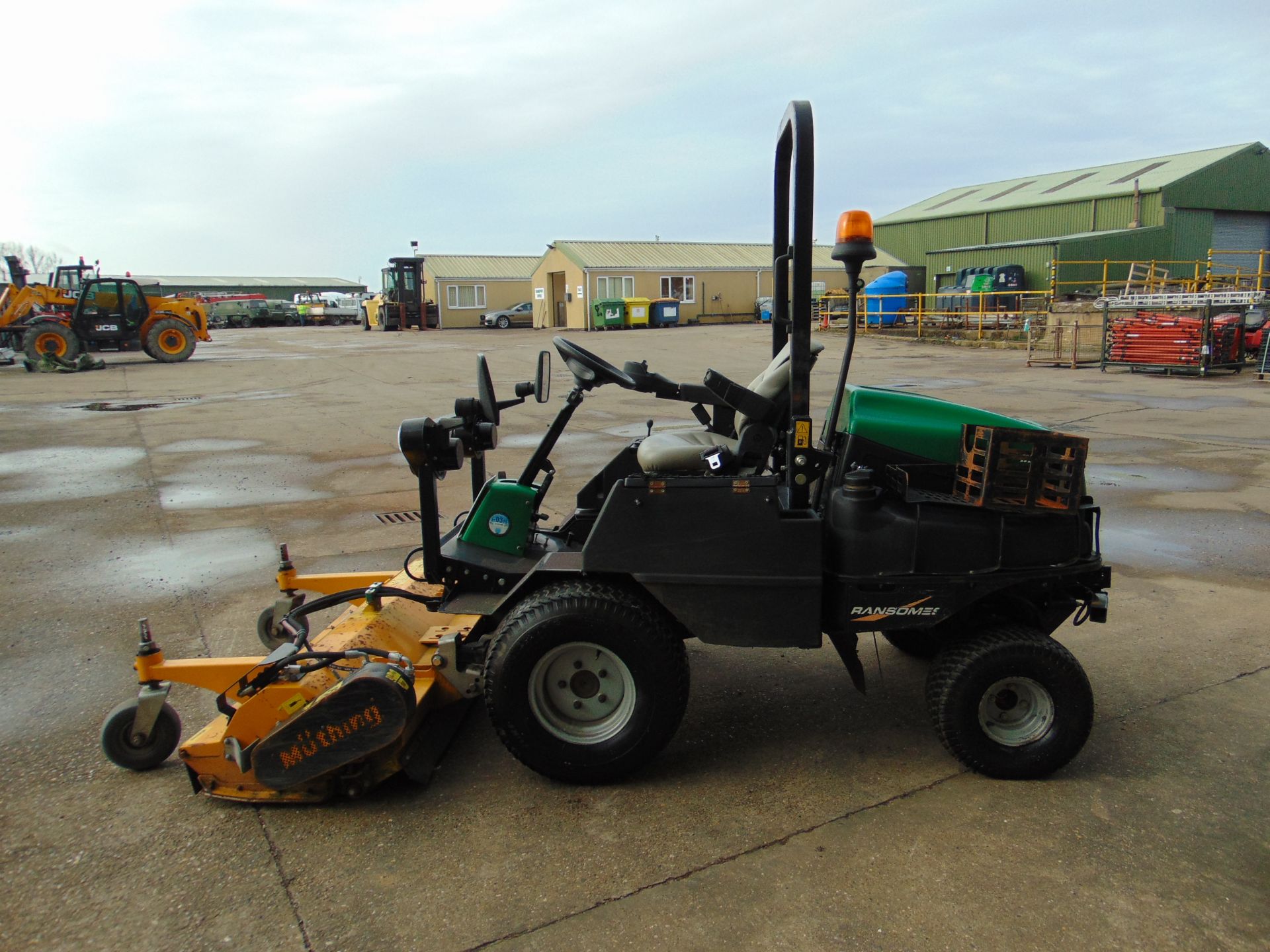 2014 Ransomes HR300 C/W Muthing Outfront Flail Mower ONLY 2,203 HOURS! - Bild 5 aus 26