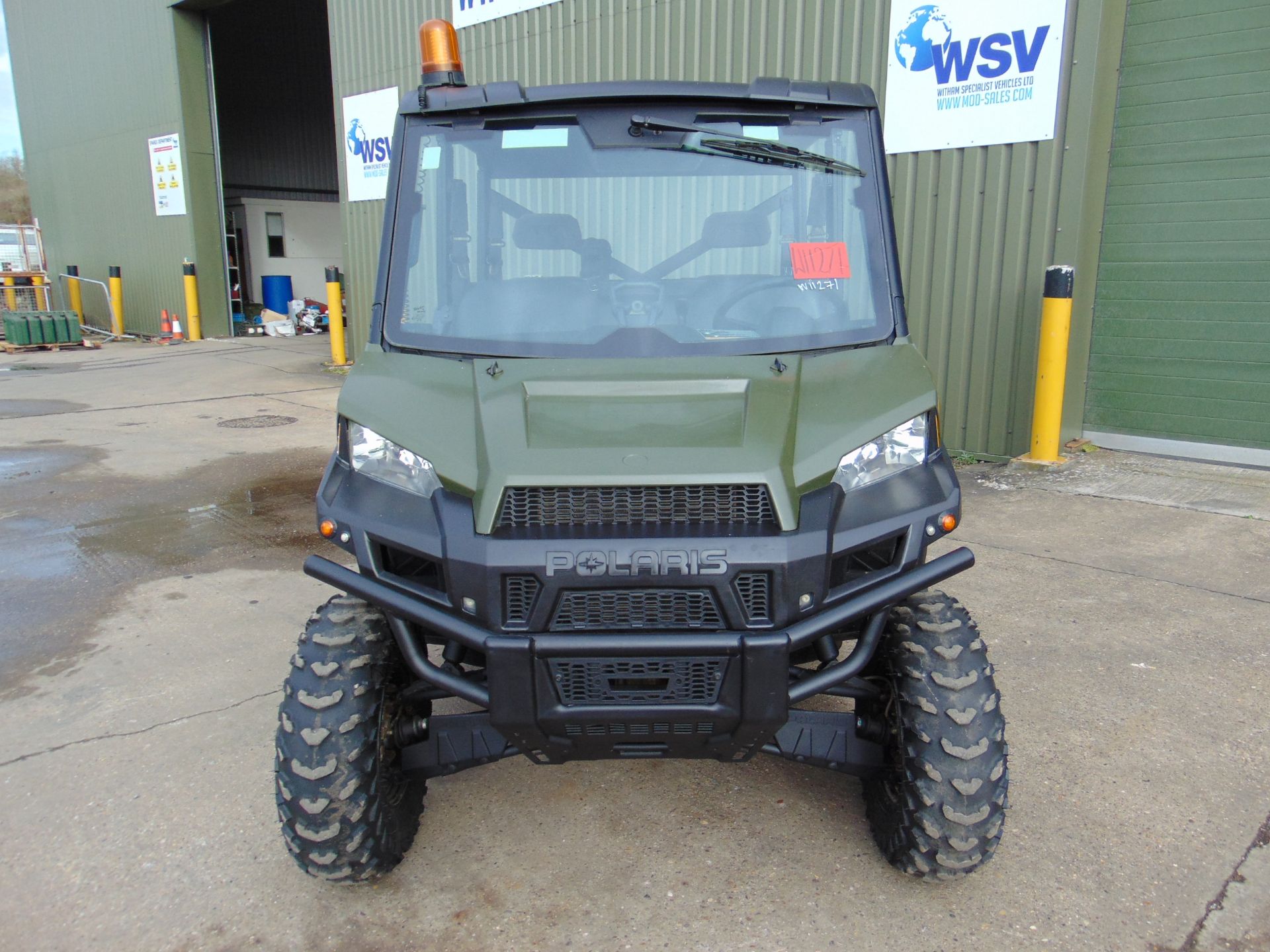 Polaris Ranger Crew Cab Diesel Utility Vehicle 1,190 Hrs only from Govt Dept - Image 3 of 25