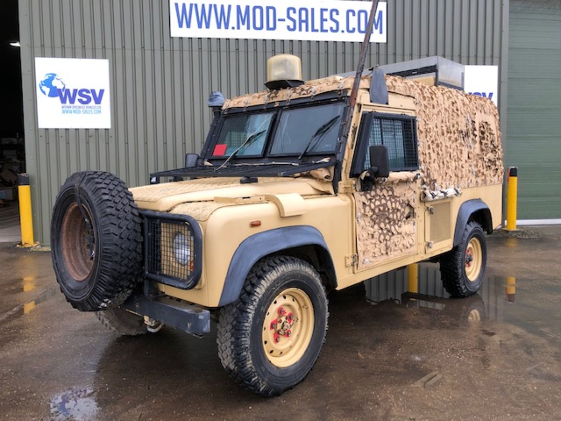 1992 Land Rover Snatch 2A 300TDi ONLY 14,003km!