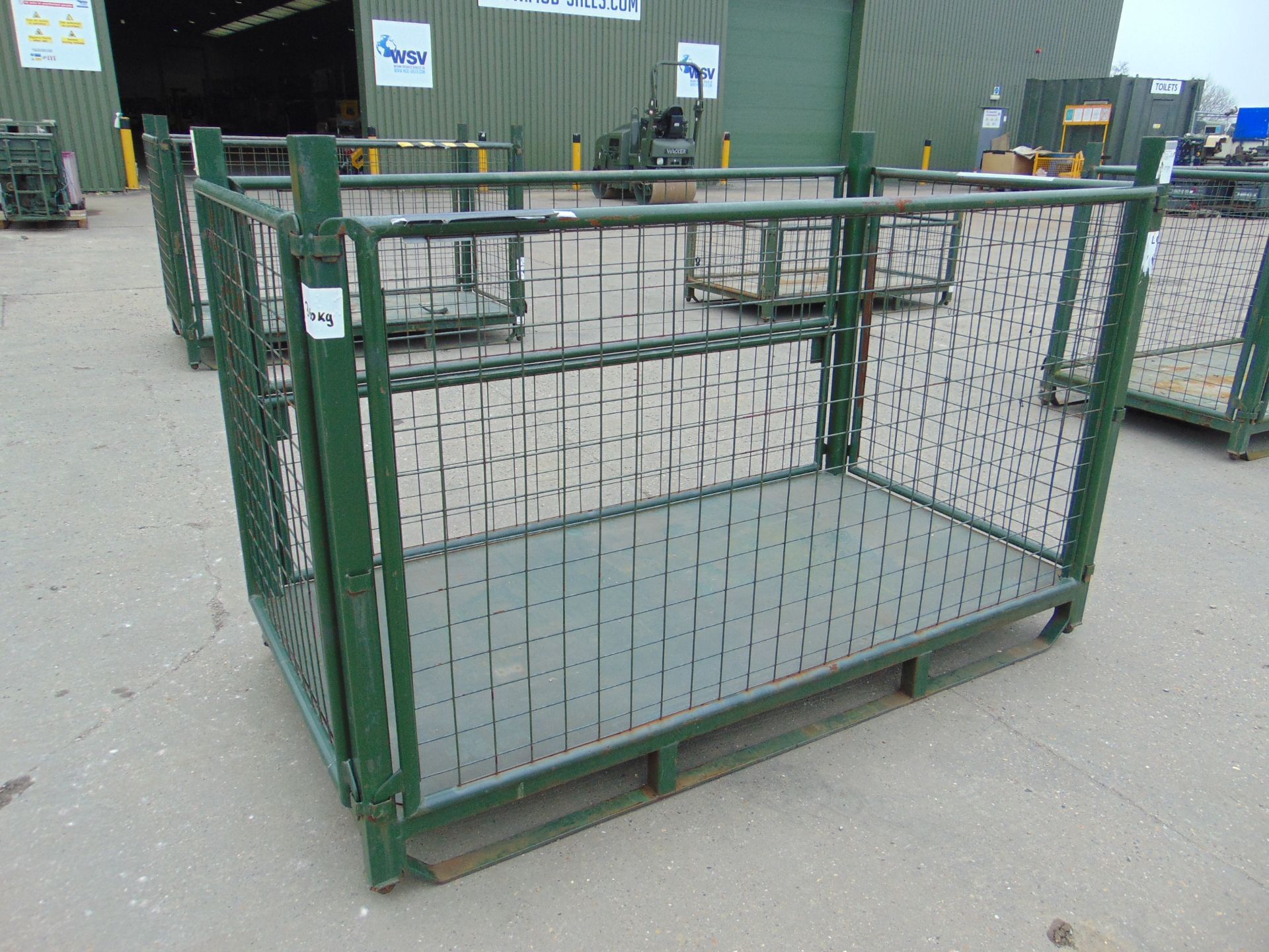 Heavy Duty Metal Stackable Stillage / Post Pallet