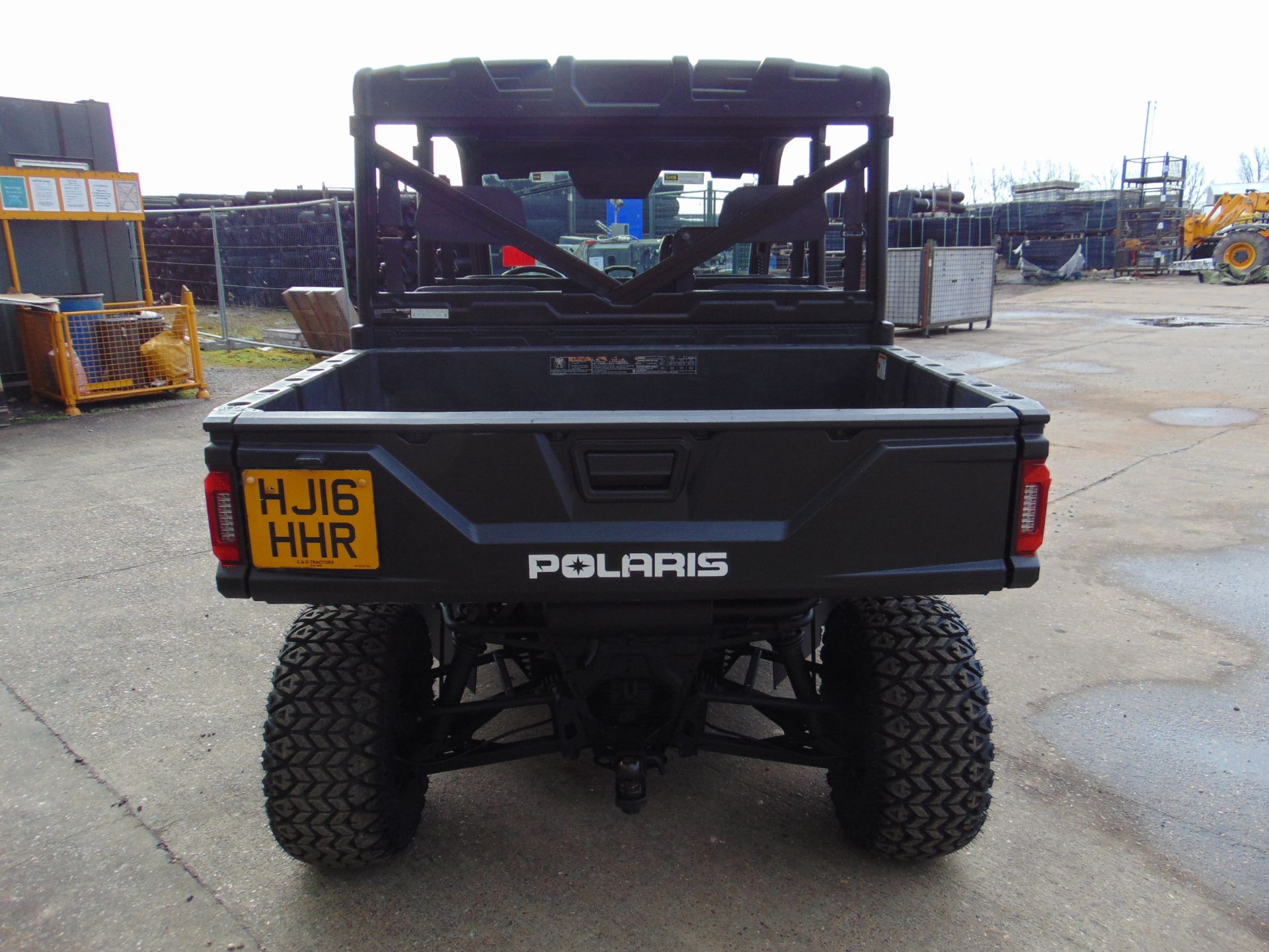 Polaris Ranger Crew Cab Diesel Utility Vehicle 1,190 Hrs only from Govt Dept - Image 8 of 25