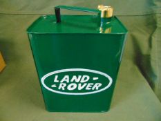 Reproduction Land Rover Branded Oil Can