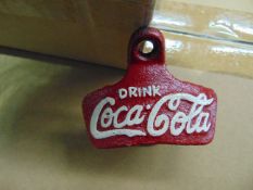 CAST IRON COCA COLA BOTTLE OPENER