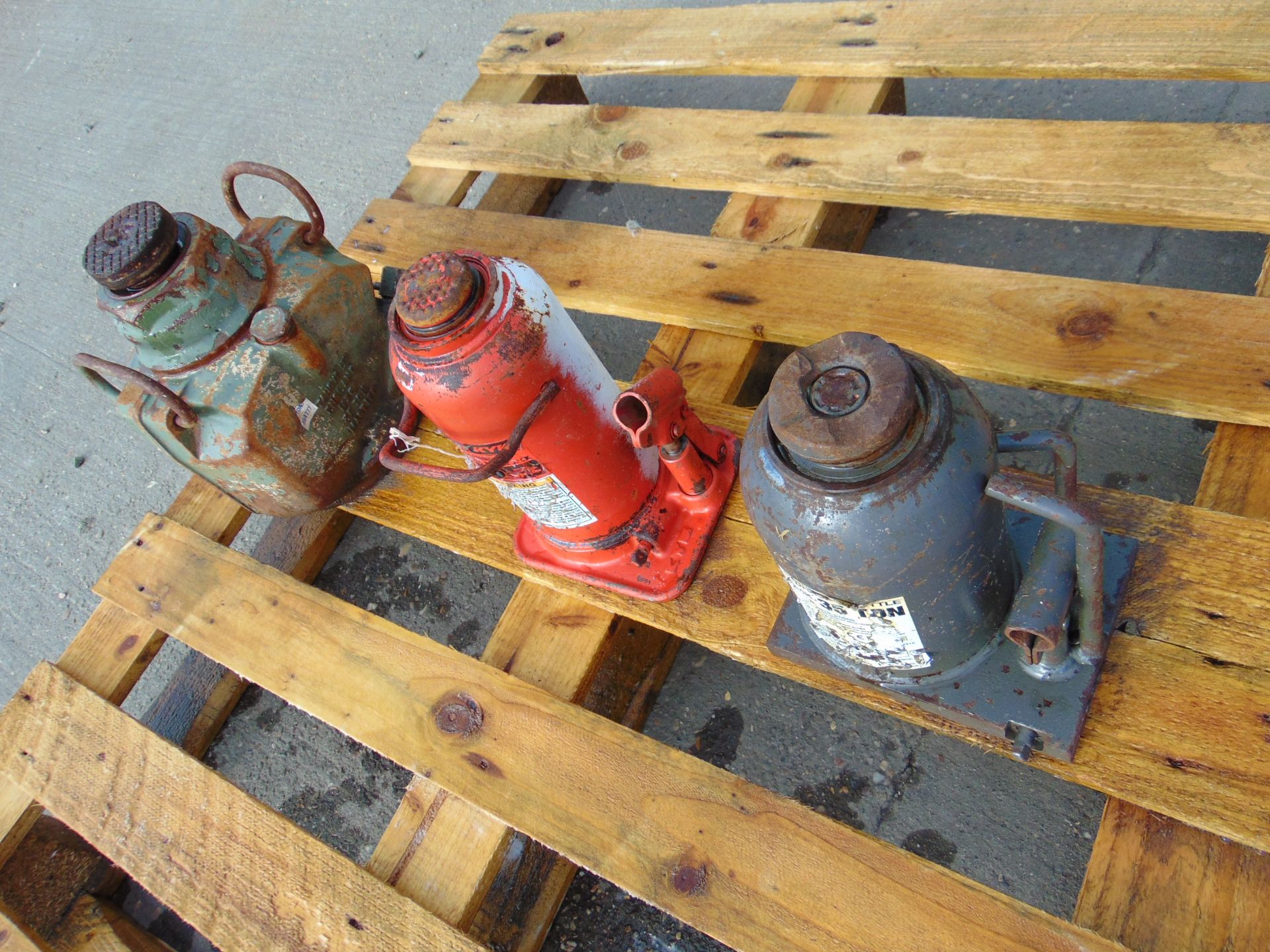 Q 3 x Mixed 20 & 35 Tonne Hydraulic Jacks - Image 3 of 6