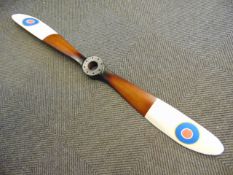 Sopwith Camel Replica WWI Wooden Biplane Propeller