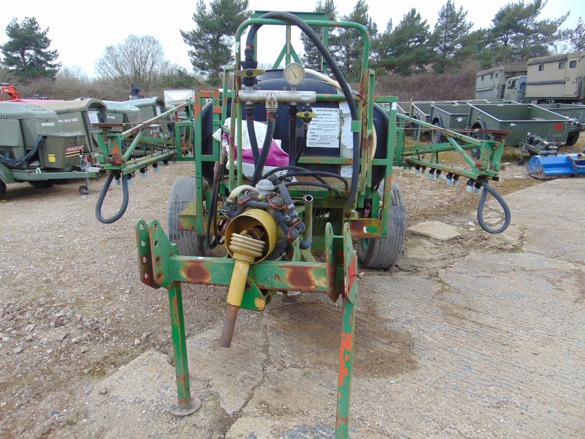 Allman Sprayer with PTO Pump Etc. - Image 2 of 9