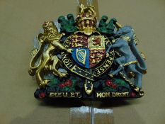 Small Hand Painted ROYAL CREST