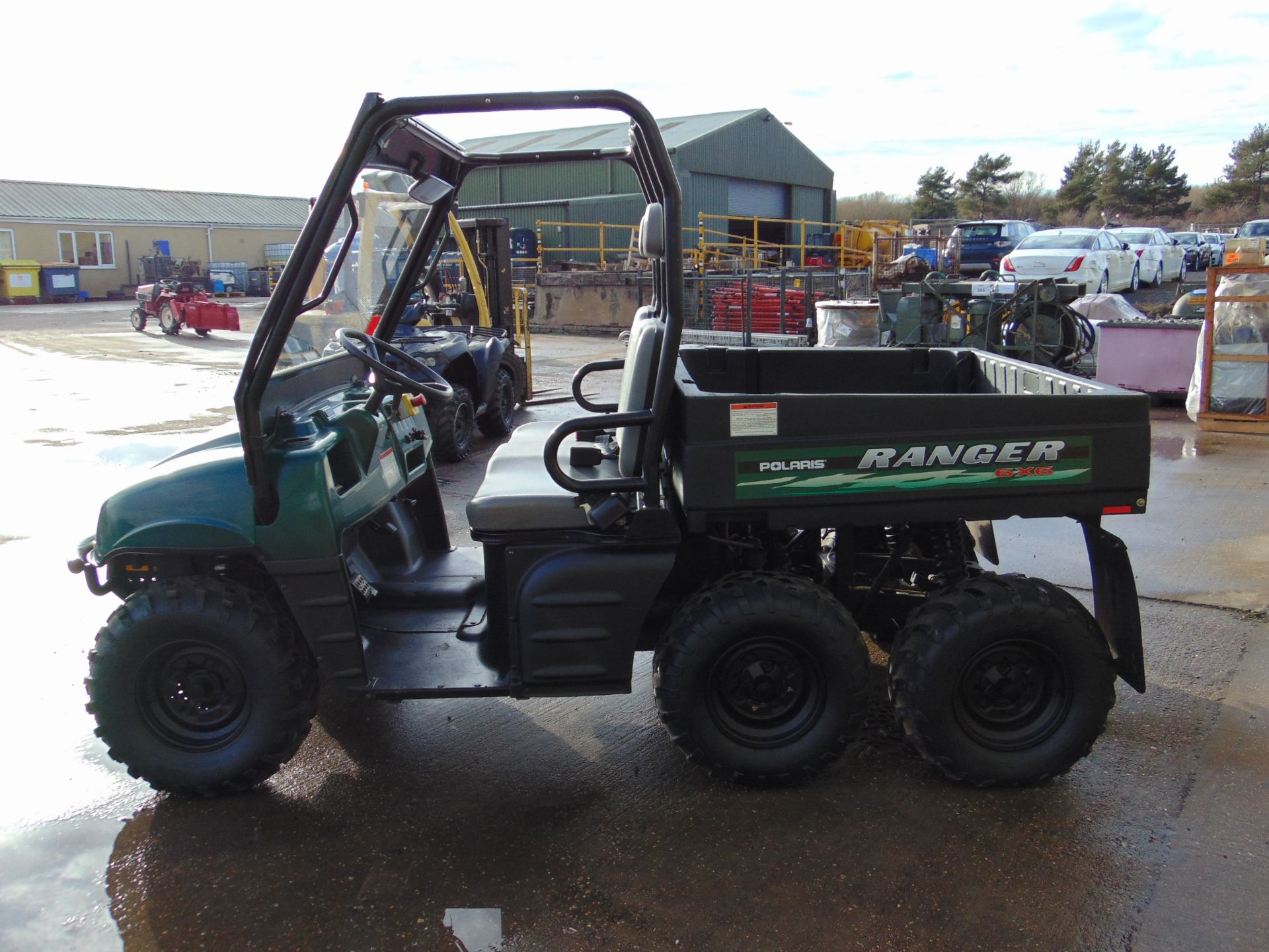 Polaris 6x6 800 EFI Ranger Utility Vehicle ONLY 280 HOURS from Govt Dept - Image 6 of 19