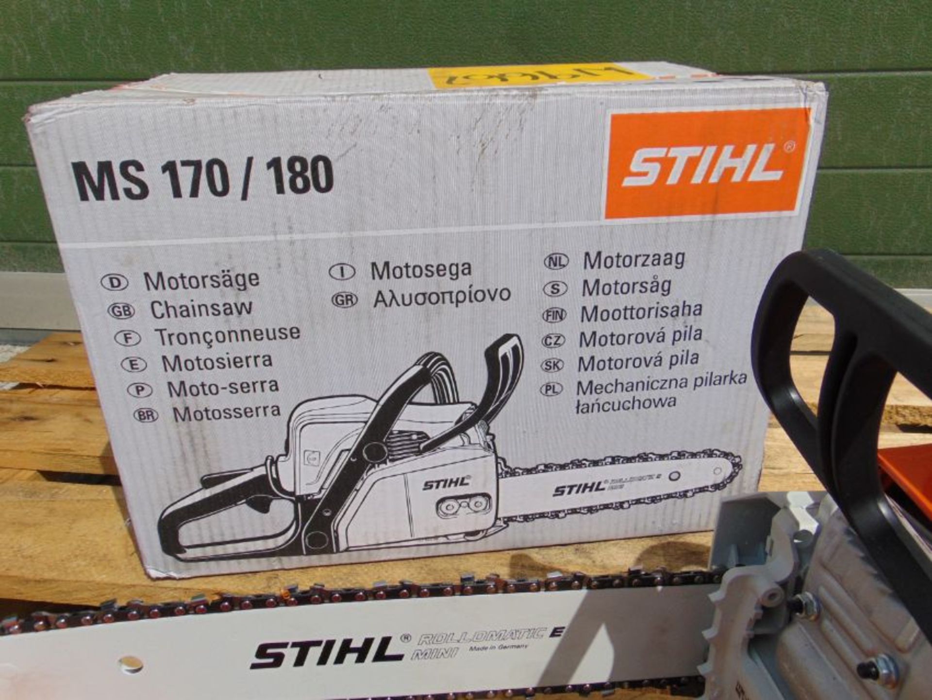 UNISSUED Stihl Petrol MS170 Chainsaw - Image 7 of 8