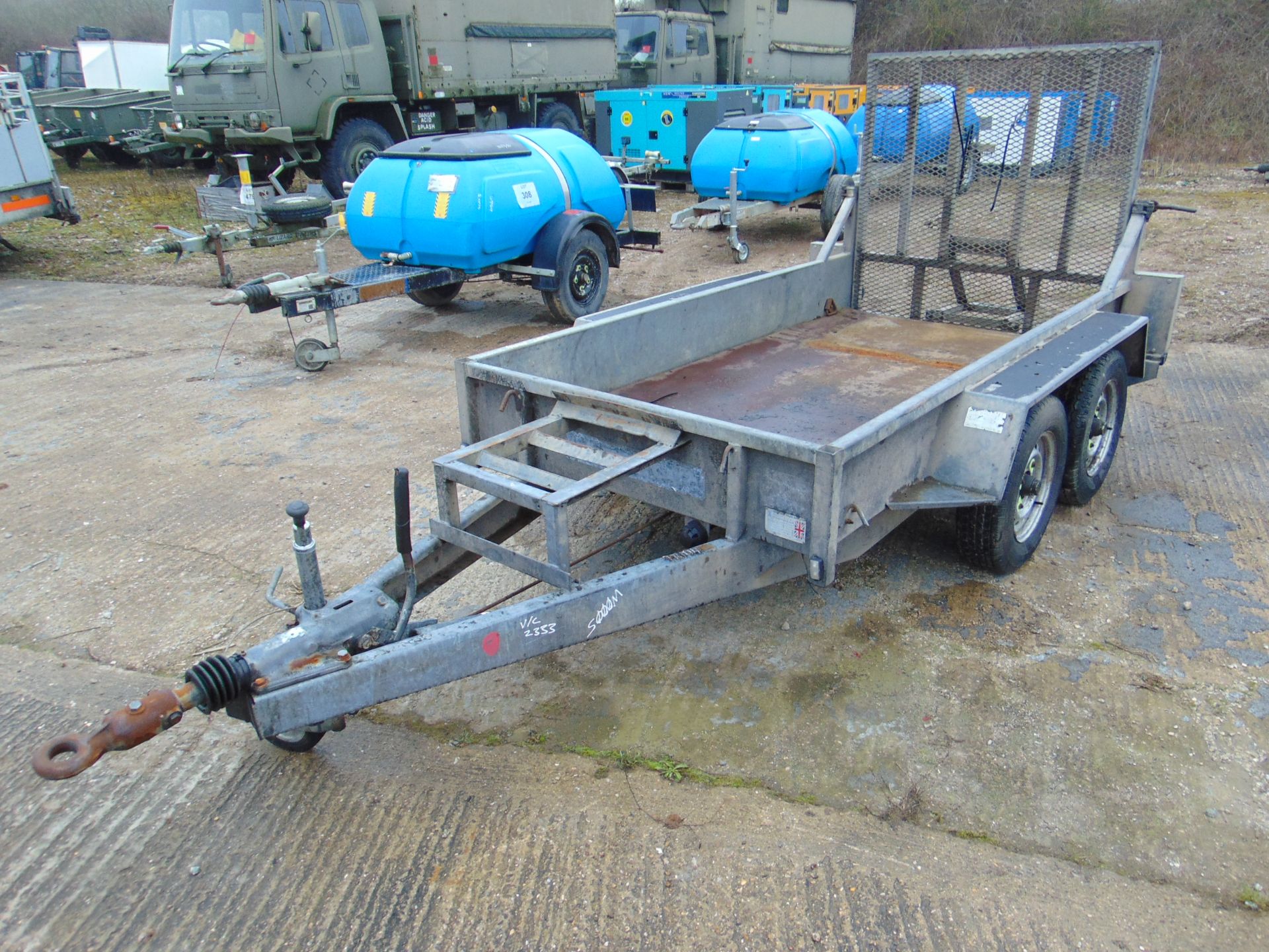 Heritage 2.4 Tonne Twin Axle Plant Trailer c/w Ramps - Image 2 of 10