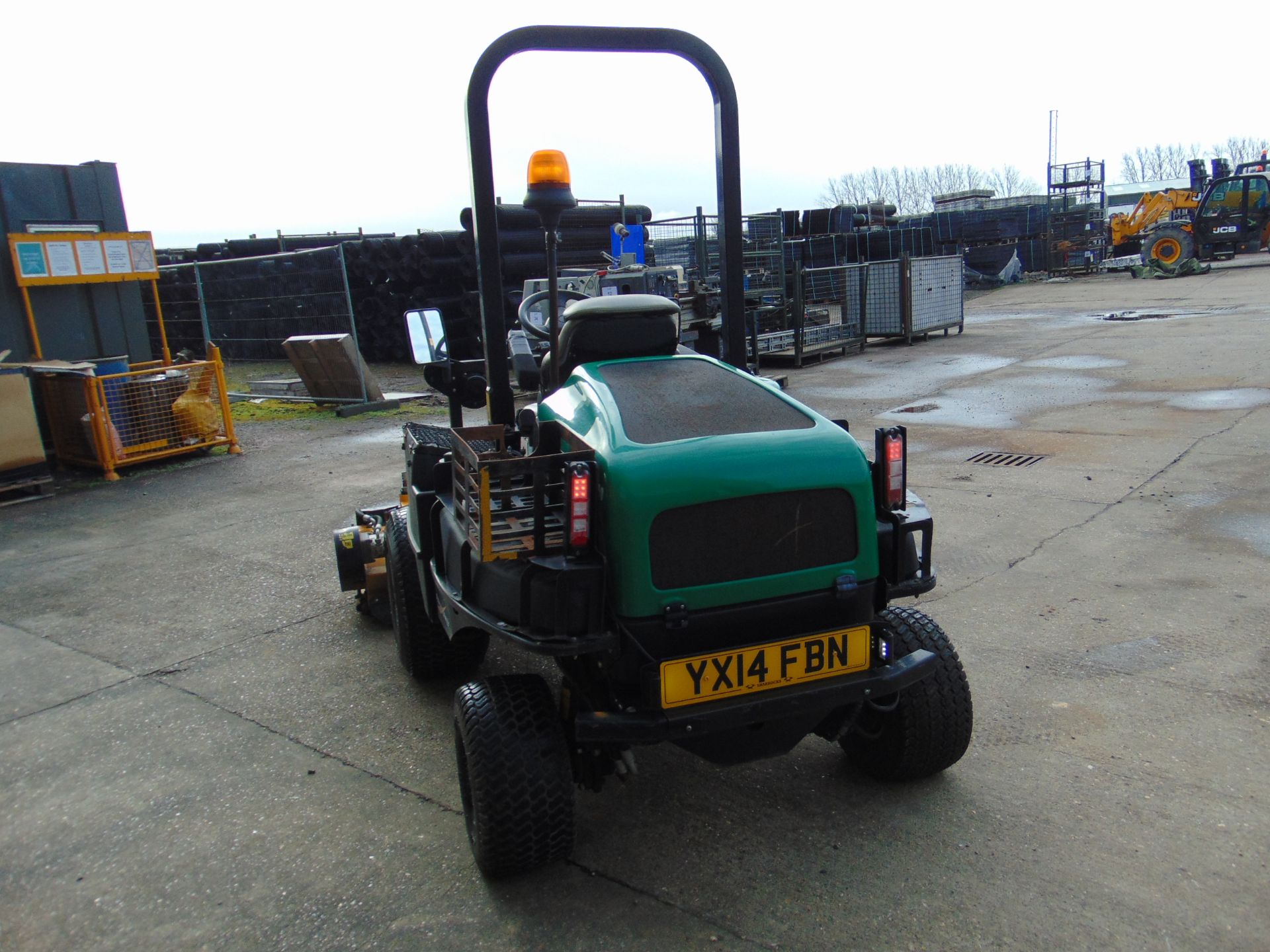 2014 Ransomes HR300 C/W Muthing Outfront Flail Mower ONLY 2,203 HOURS! - Bild 6 aus 26