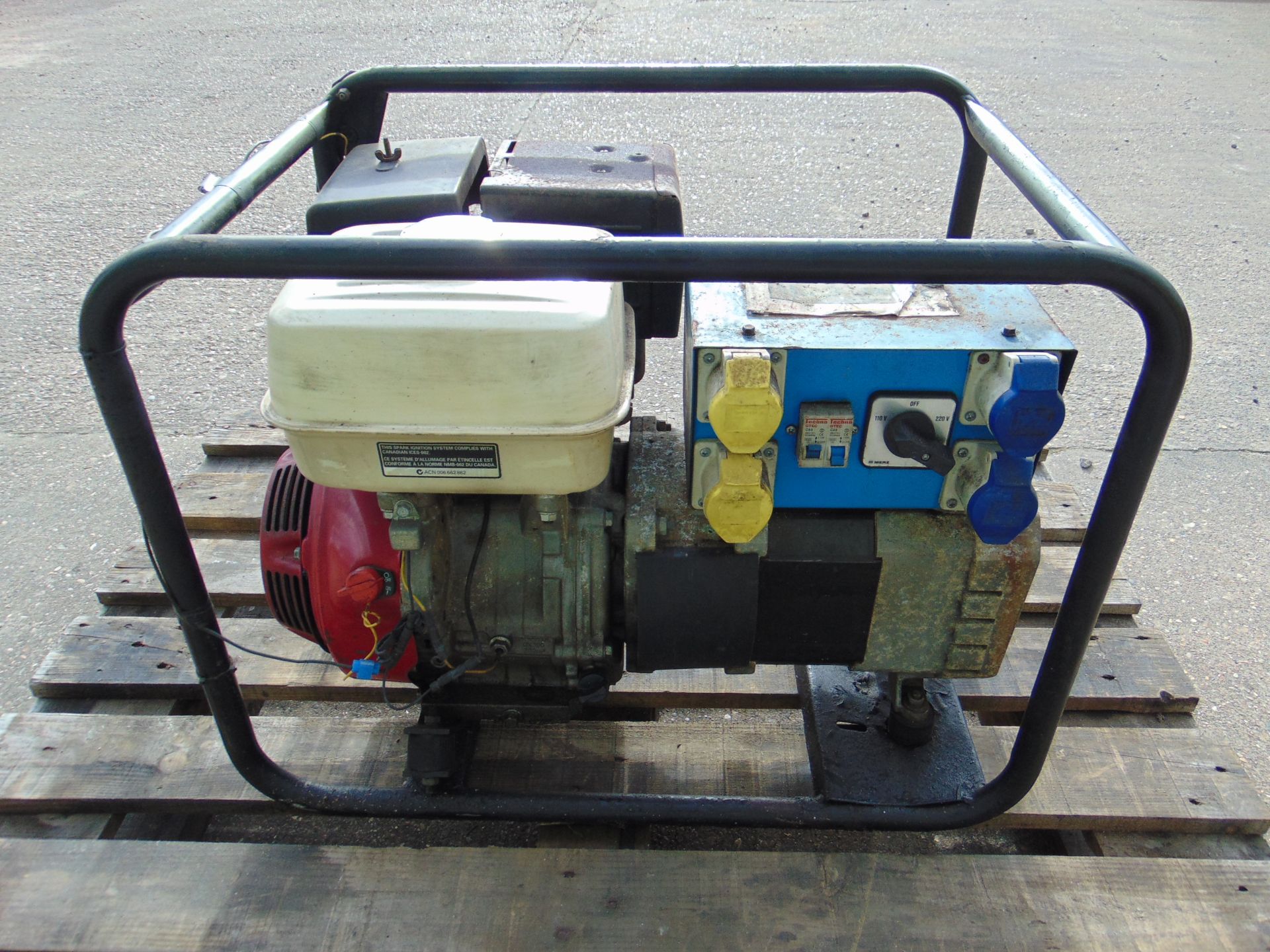 Stephill 6.5 KVA 110/230V Petrol Generator - Image 6 of 9