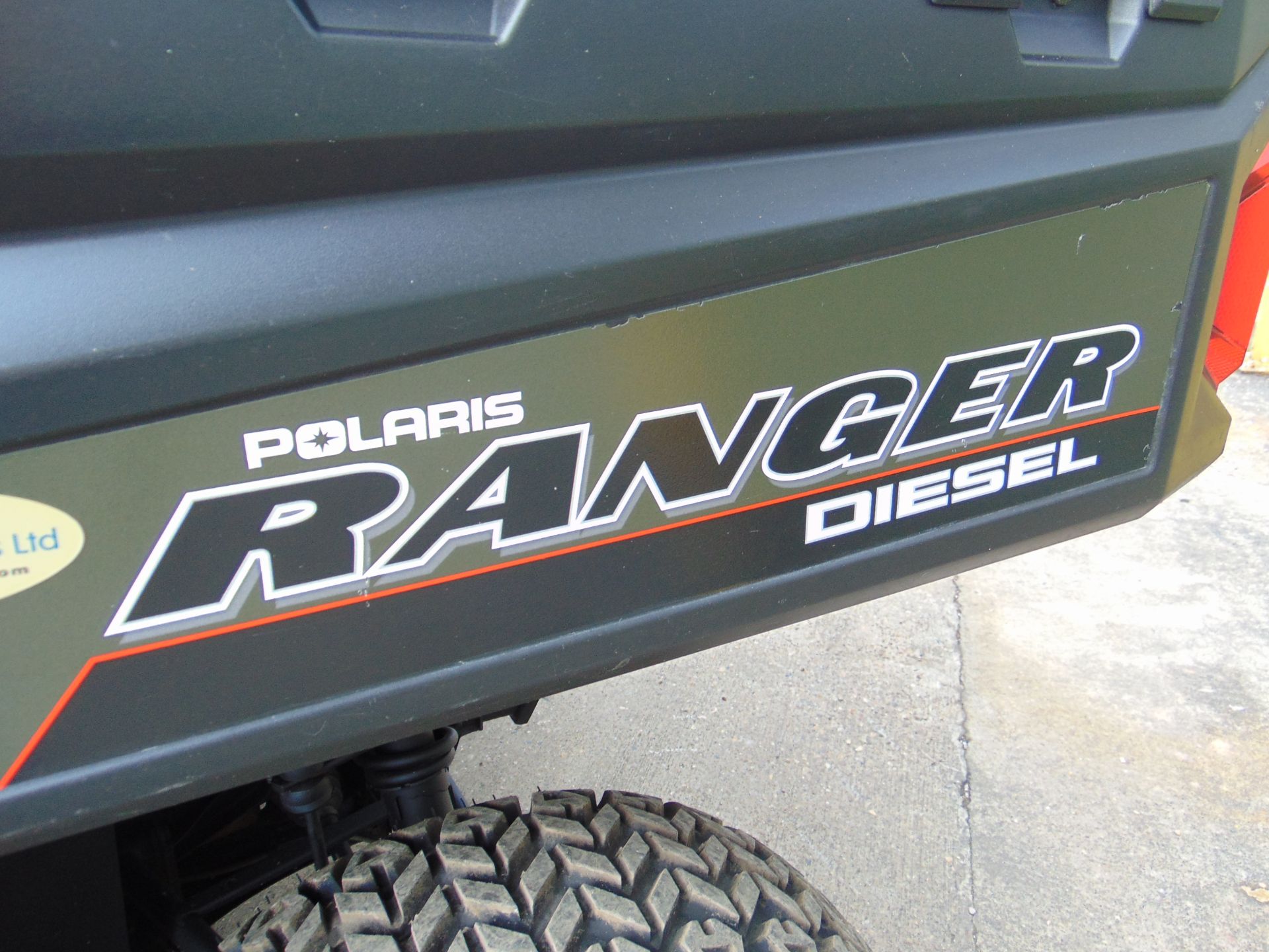Polaris Ranger Crew Cab Diesel Utility Vehicle 1,190 Hrs only from Govt Dept - Image 14 of 25