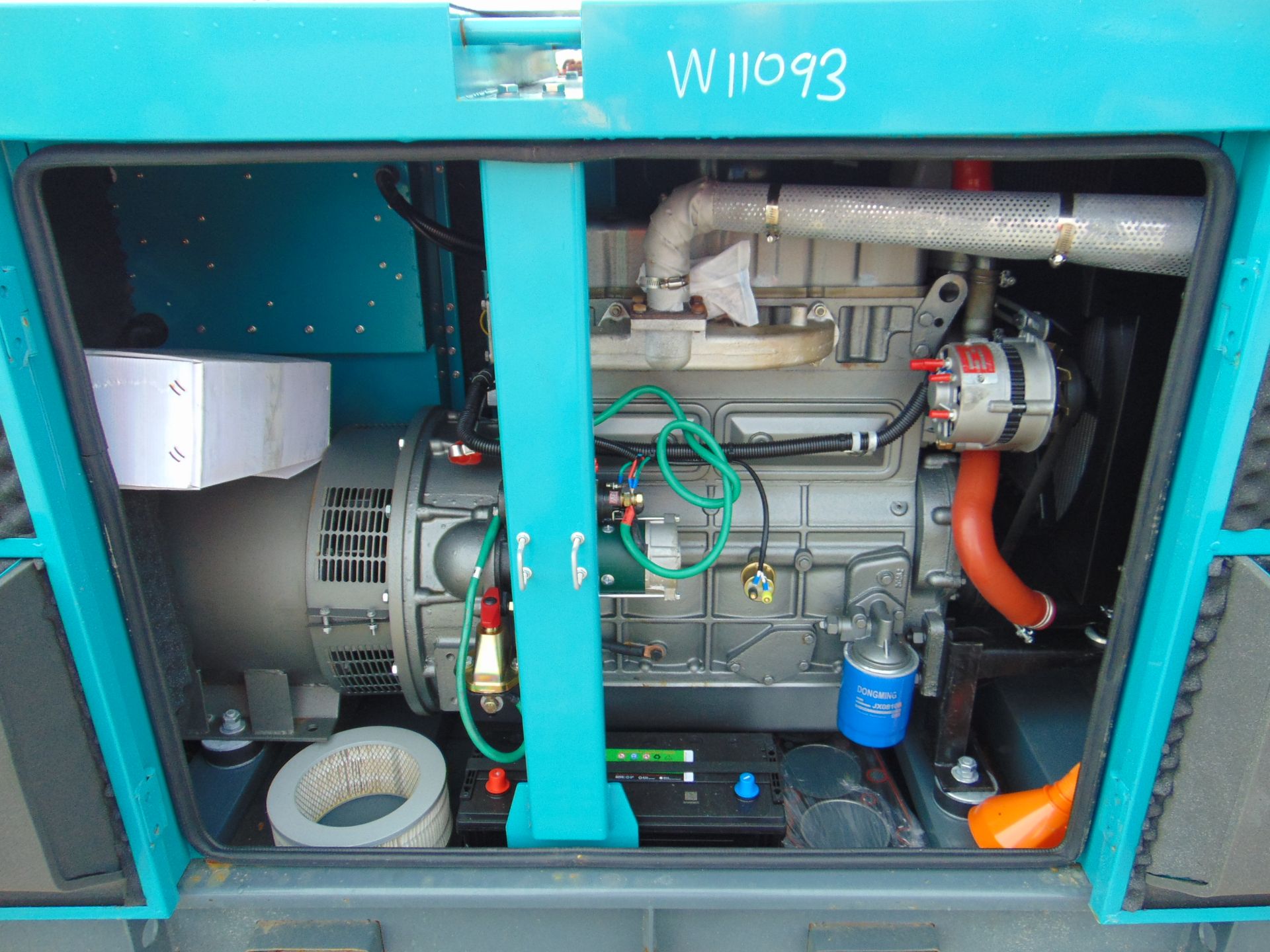 2020 UNISSUED 50 KVA 3 Phase Silent Diesel Generator Set - Image 9 of 18