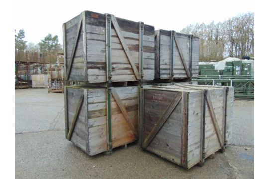 You are bidding on Qty 5 x Heavy Duty Engine Shipping Crates ...