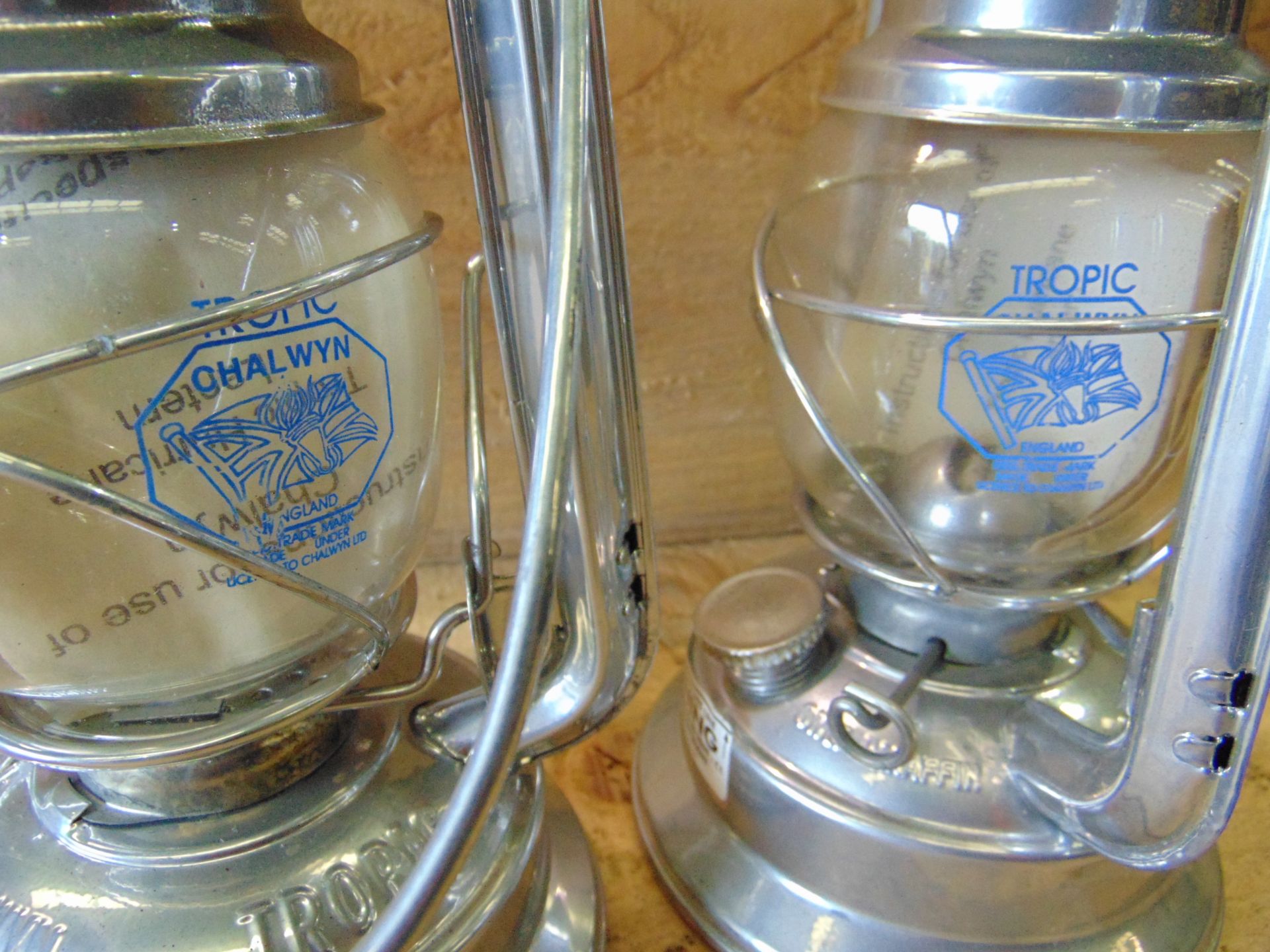 2 x Unissued Vintage Chalwyn Tropic Hurricane Lamps - Image 4 of 6