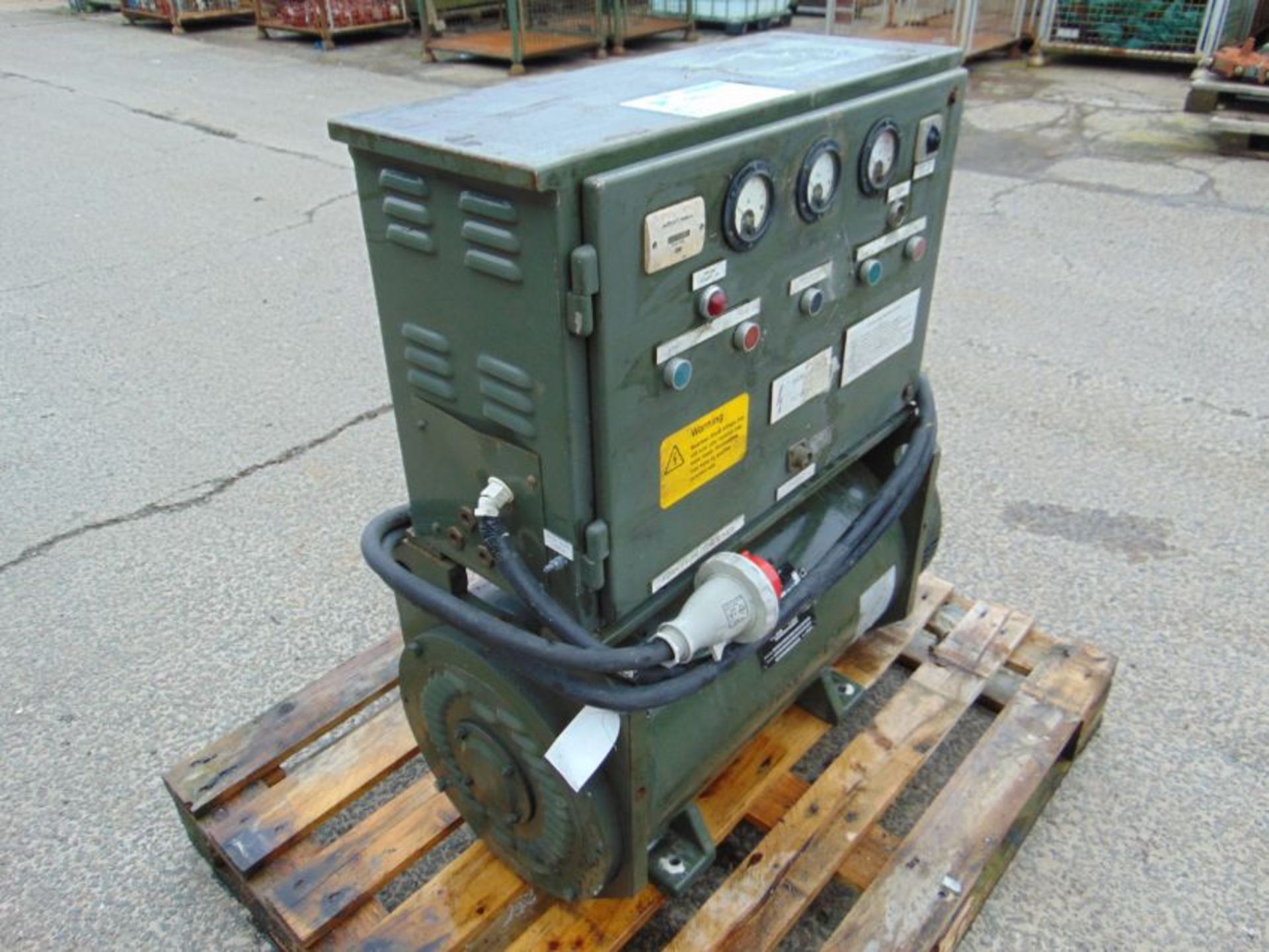 15 KVA Motor Generator 415/380 volt 50 Hz - Image 4 of 8