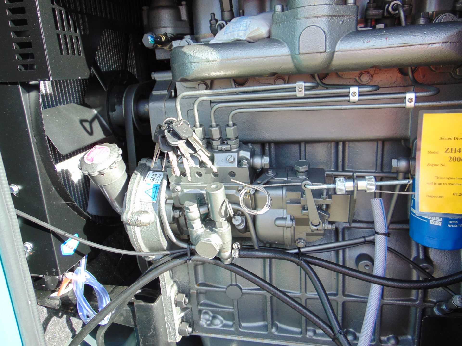 2020 UNISSUED 50 KVA 3 Phase Silent Diesel Generator Set - Image 10 of 18