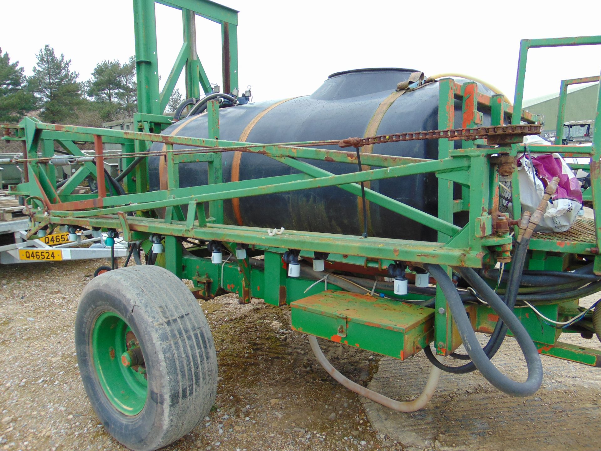 Allman Sprayer with PTO Pump Etc. - Image 4 of 9