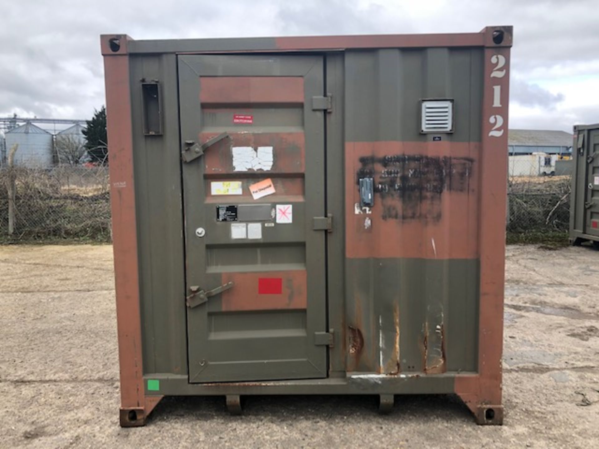 20ft Insulated ISO Container with fork handling positions, twist lock castings etc - Image 2 of 26