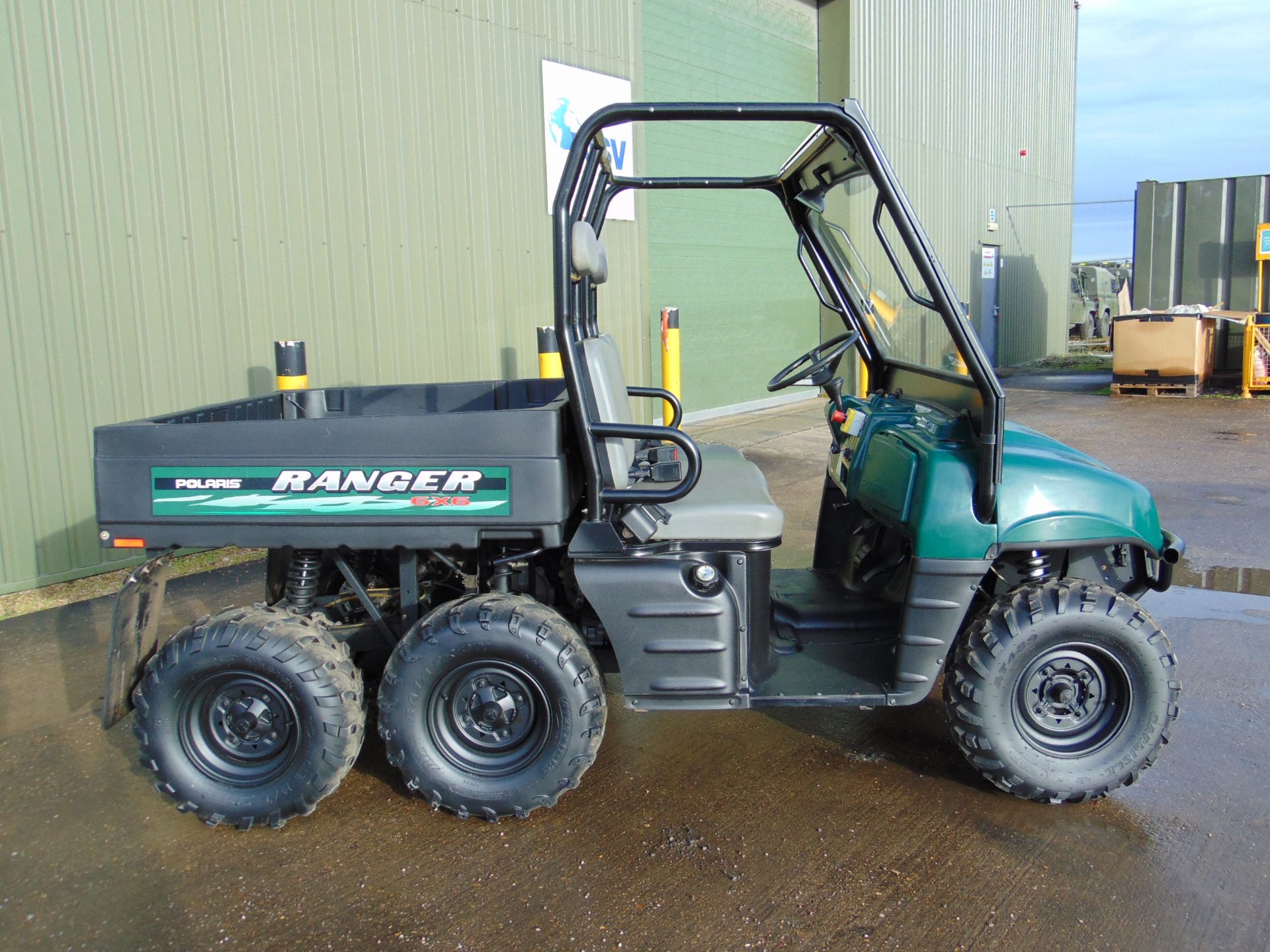 Polaris 6x6 800 EFI Ranger Utility Vehicle ONLY 280 HOURS from Govt Dept - Image 3 of 19