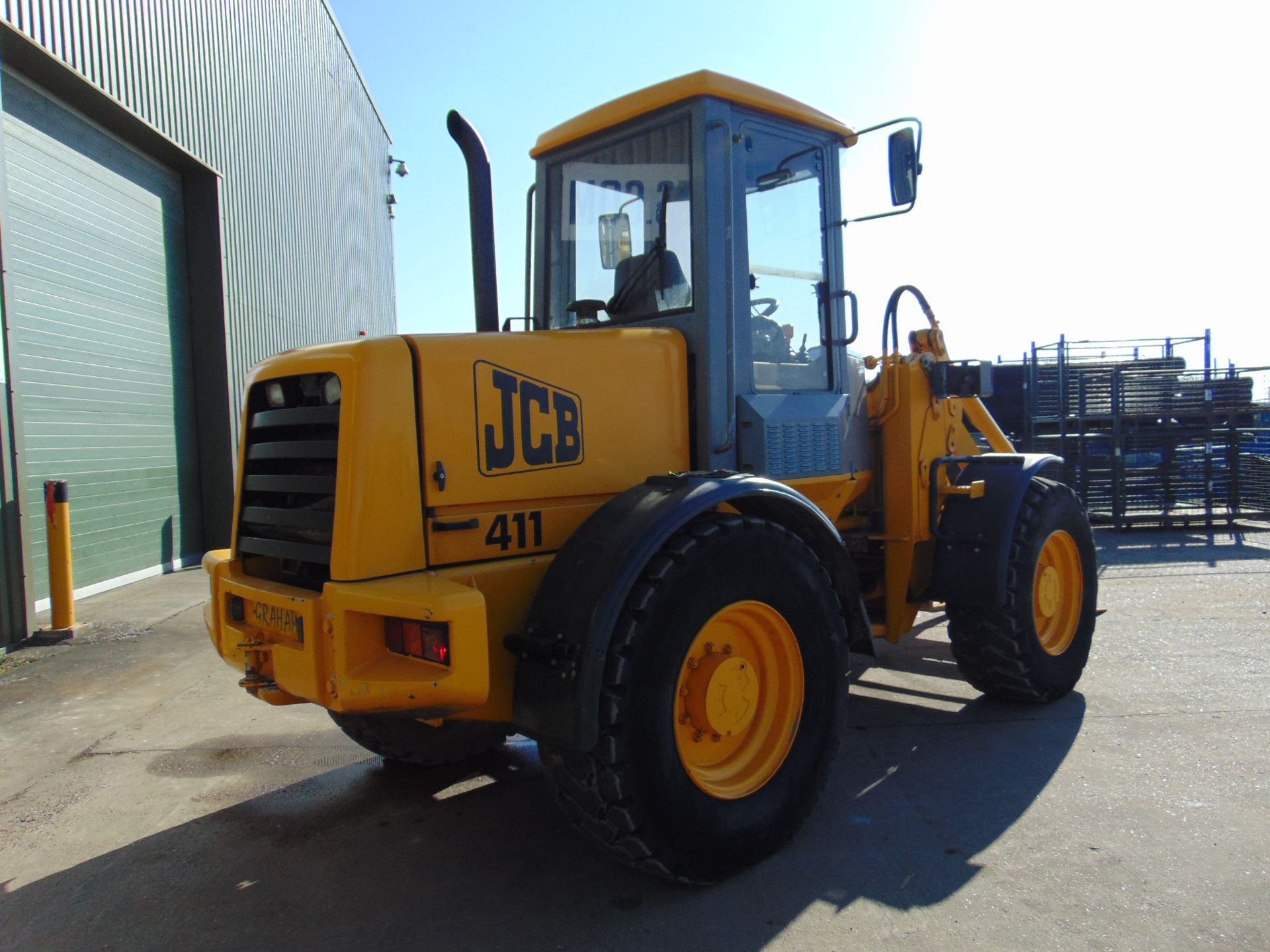 JCB 411 Loader ONLY 7,122 HOURS! - Image 8 of 21