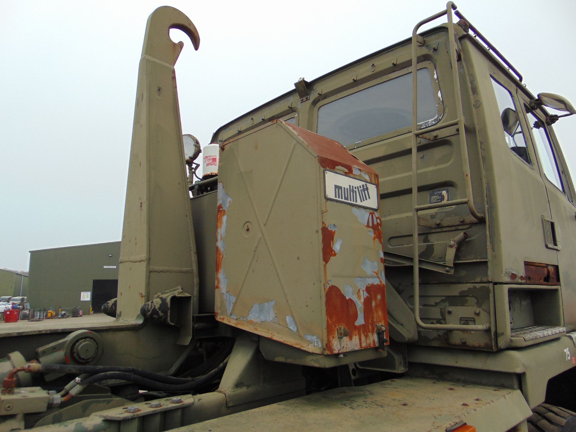 DAF 8x6 DROPS Multilift LHD Hook Loader - Image 10 of 28