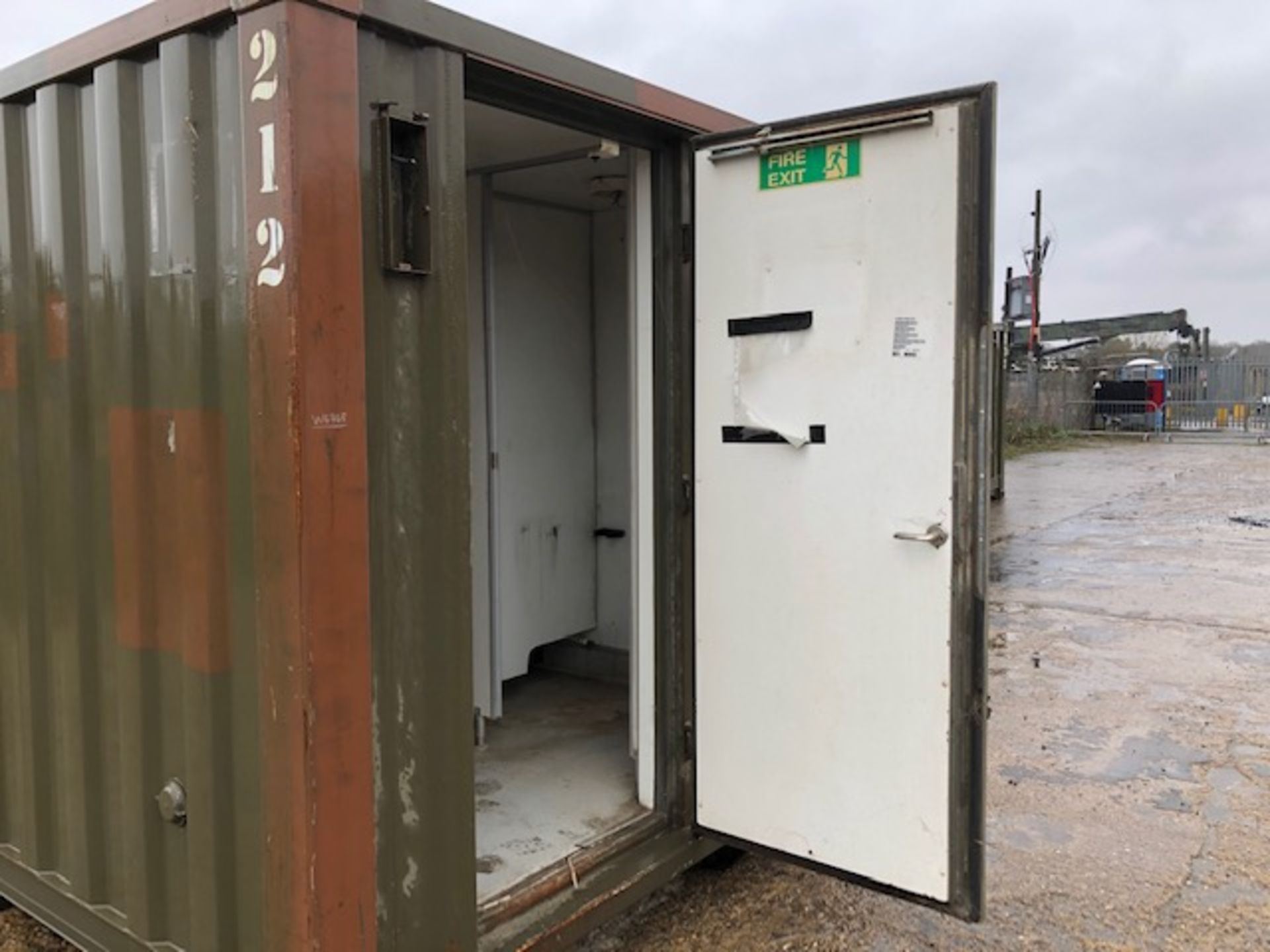 20ft Insulated ISO Container with fork handling positions, twist lock castings etc - Image 16 of 26