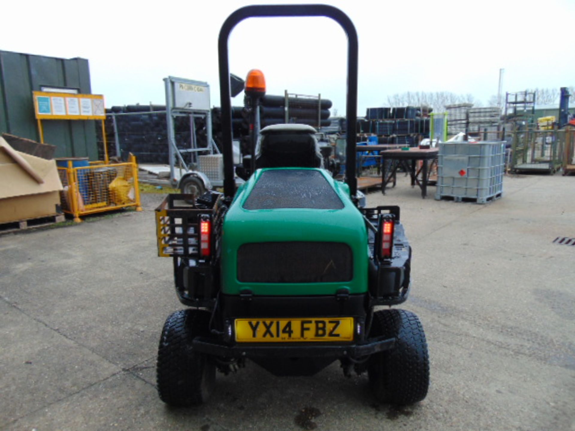 2014 Ransomes HR300 C/W Muthing Outfront Flail Mower ONLY 2,258 HOURS! - Image 7 of 19