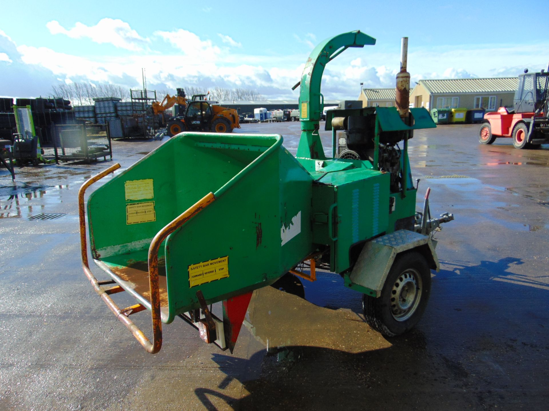 Pezzolato Master 15 Fast Tow Lombardini Diesel Wood Chipper ONLY 1,327 HOURS! - Image 6 of 16