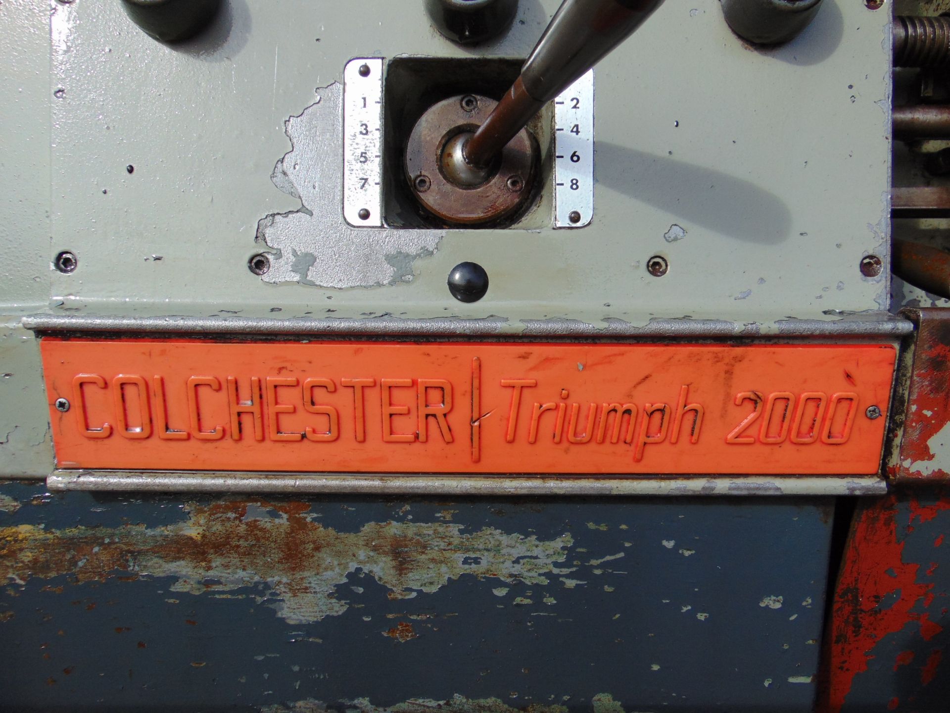 Colchester Triumph 2000 Lathe - Image 6 of 10