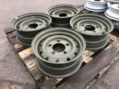 4 x Land Rover Defender Wolf Heavy Duty Wheel Rims