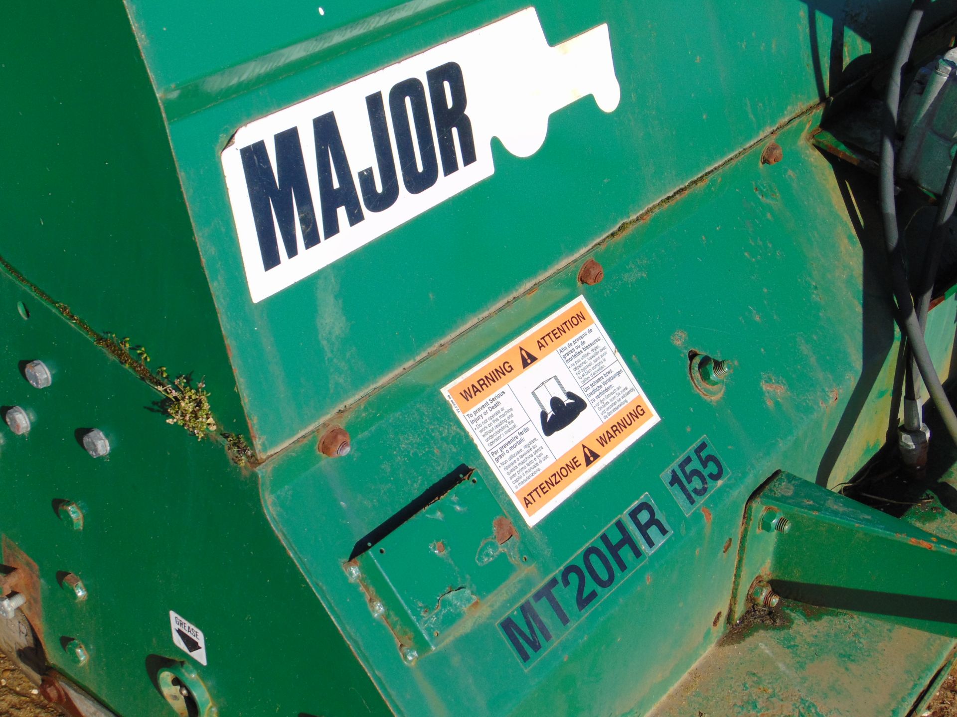 Major MT20HR Tractor Mounted Flail Collector Mower - Image 5 of 8