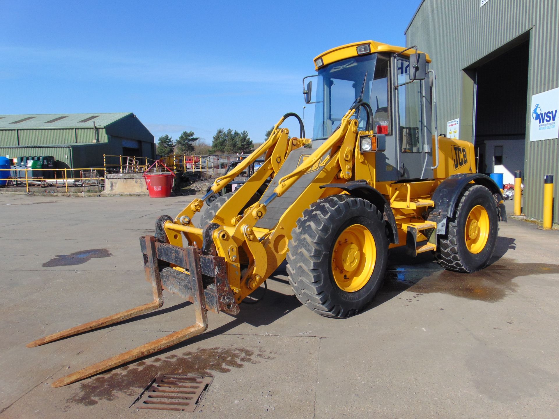 JCB 411 Loader ONLY 7,122 HOURS! - Image 5 of 21