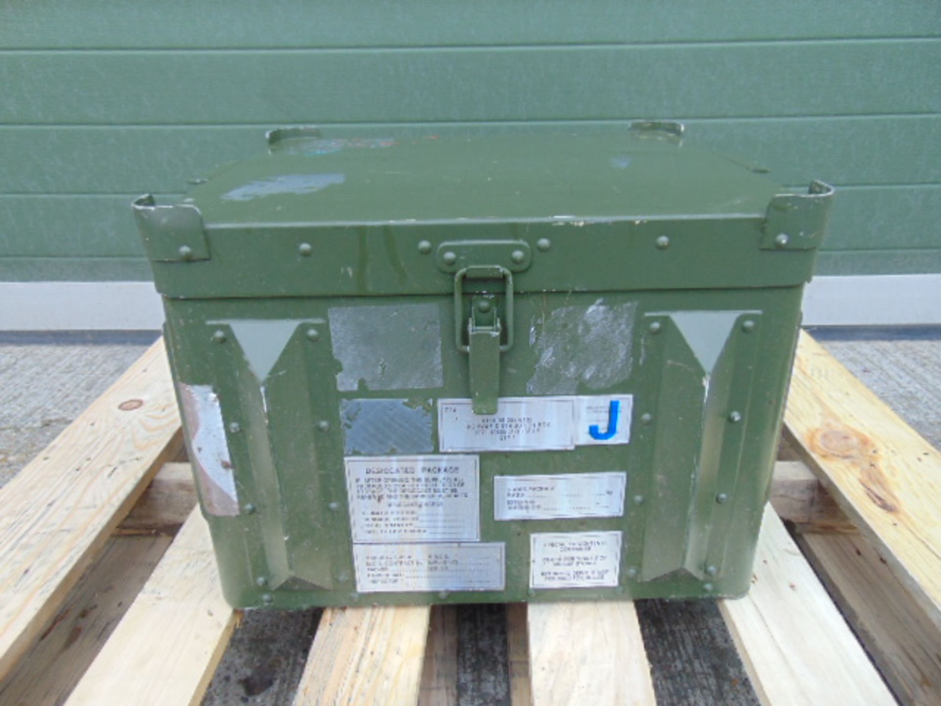 Heavy Duty Aluminium Waterproof Secure Storage Box as shown