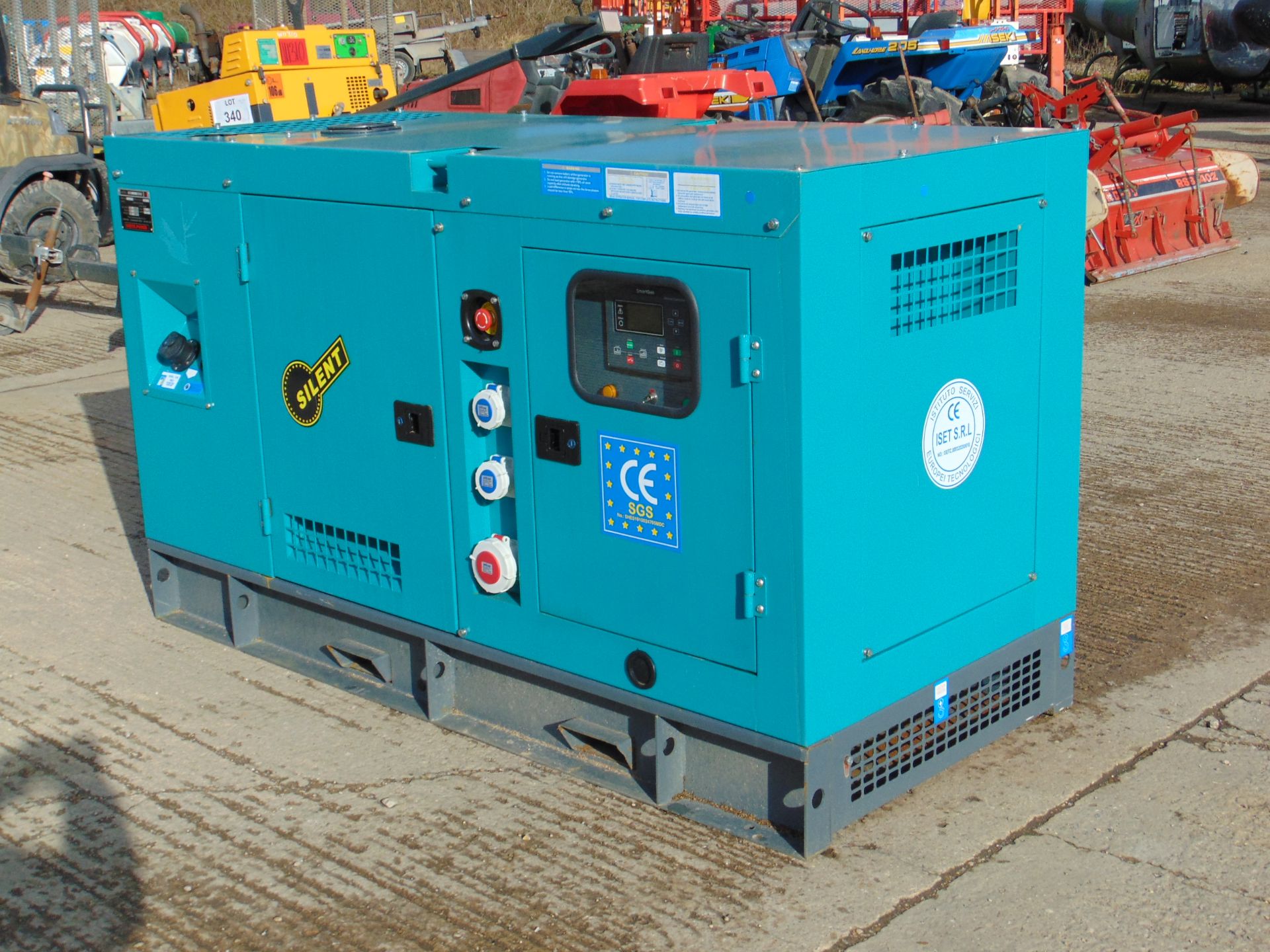 2020 UNISSUED 50 KVA 3 Phase Silent Diesel Generator Set - Image 6 of 18