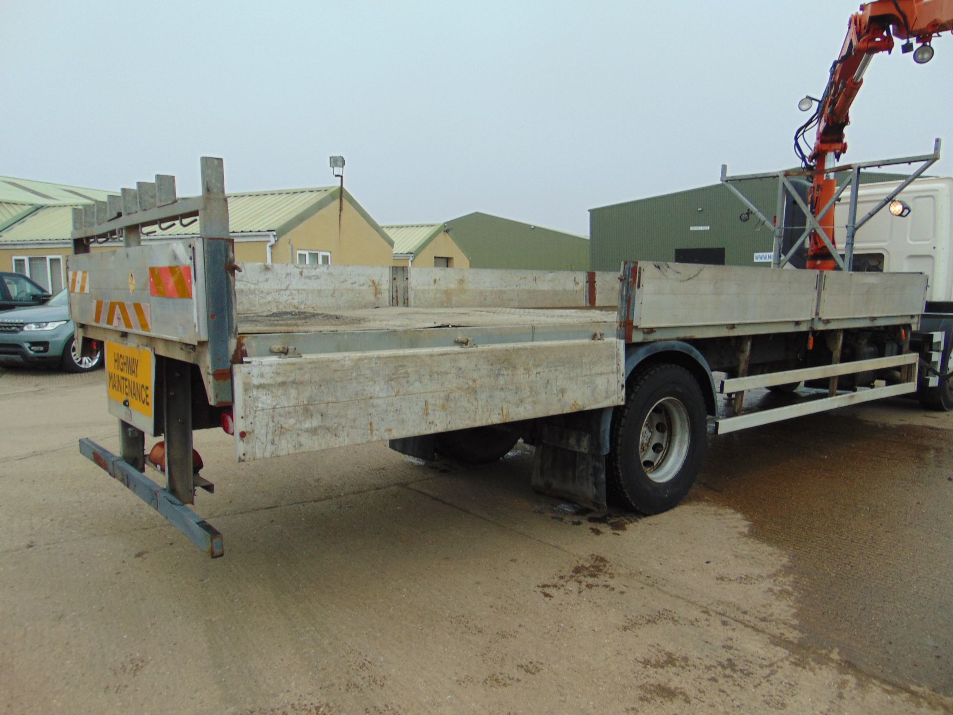 DAF CF 65.220 18 Tonne 24 ft Dropside c/w Terex Atlas 105.2 Crane ONLY 67,500 Miles From Govt Dept - Image 11 of 29