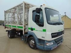 2008 DAF LF 45.140 C/W Refuse Cage, Rear Tipping Body and Side Bin Lift 89,000 KMS Only.