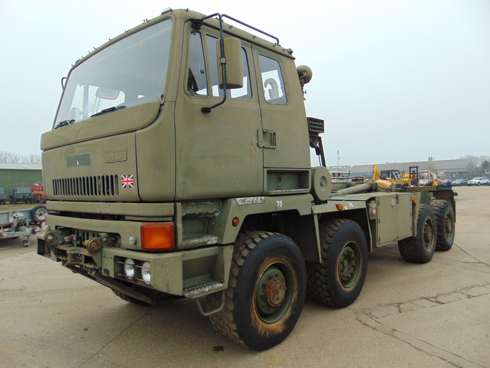 DAF 8x6 DROPS Multilift LHD Hook Loader - Image 3 of 28